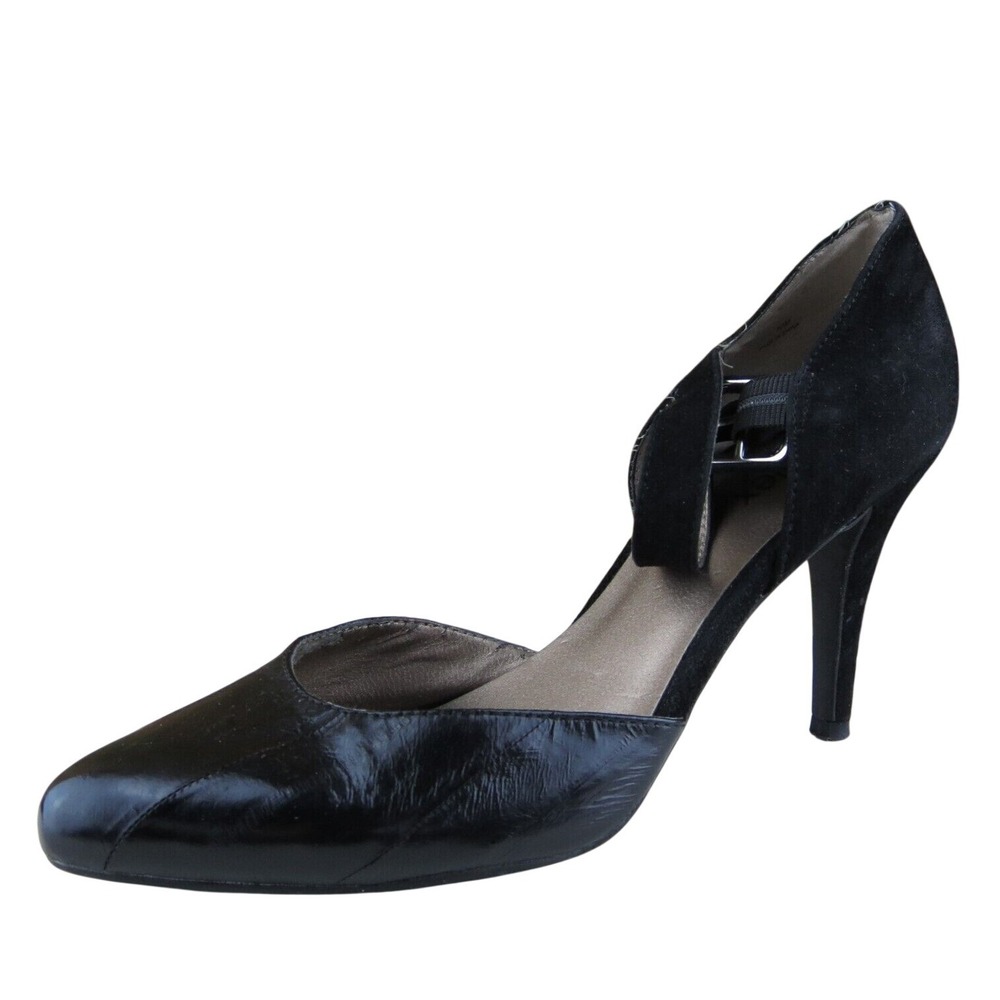 Moda Flex Size 10 Mary Jane Heel Black‎ Leather M Width
